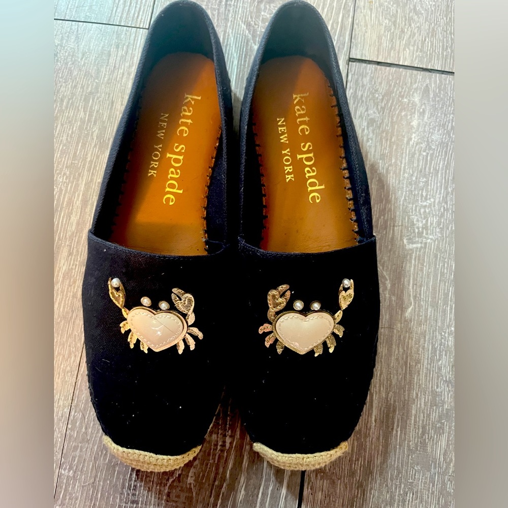 Kate spade crab espadrilles